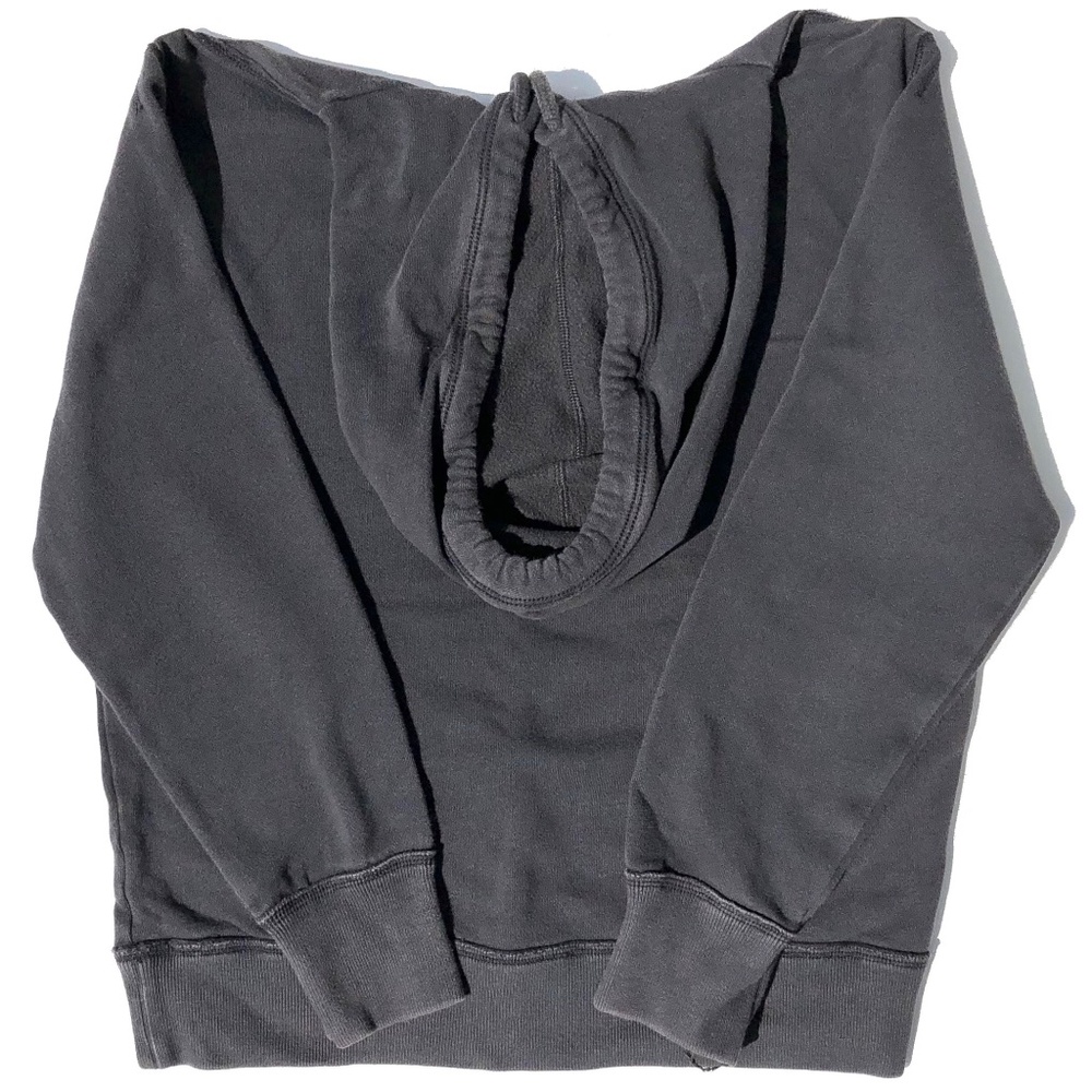 American Eagle Hoodie Women XS Extra Small Dark Grey Pullover Sweatshirt AS IS - Picture 6 of 8